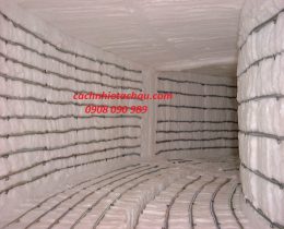 bông cuộn ceramıc 1260dc, tỷ trọng 128kg/m3 employee photograph