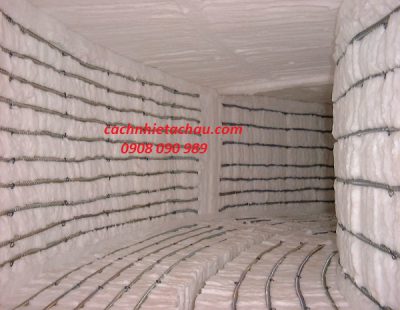 bông cuộn ceramıc 1260dc, tỷ trọng 128kg/m3 employee photograph