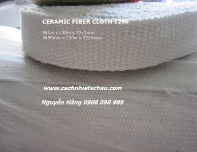 Ceramic Fiber Cloth – Vải ceramic dạng bảng 50mm dày 2/3mm employee photograph