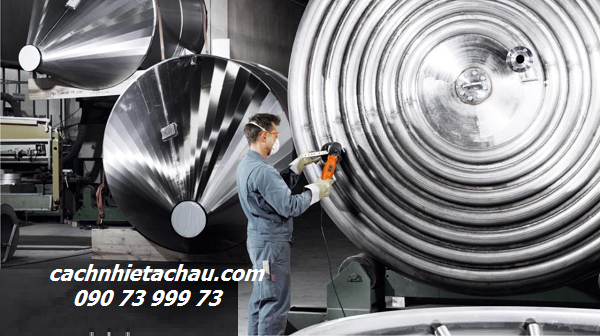 GIA CÔNG ĐÁNH BÓNG INOX, ĐÁNH SỌC , 2 LINE - CÔNG TY TNHH CÁCH NHIỆT Á CHÂU